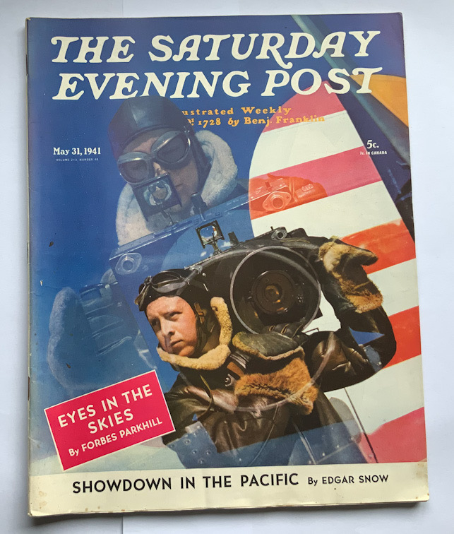 Large United States Saturday Evening Post magazine 1941